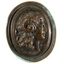 Cameo. Alexander head