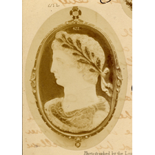 Cameo. Claudius bust