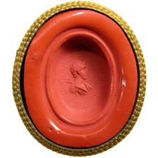 Sardonyx. Hermes bust