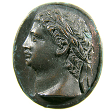Cameo. Head of man