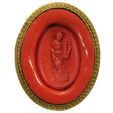 Cornelian. Apollo with kithara