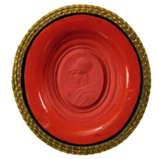 Cornelian. Athena bust