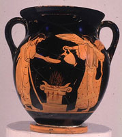 Small storage pot - neck-amphora
