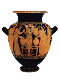 Dinos Painter 'meanad' stamnos